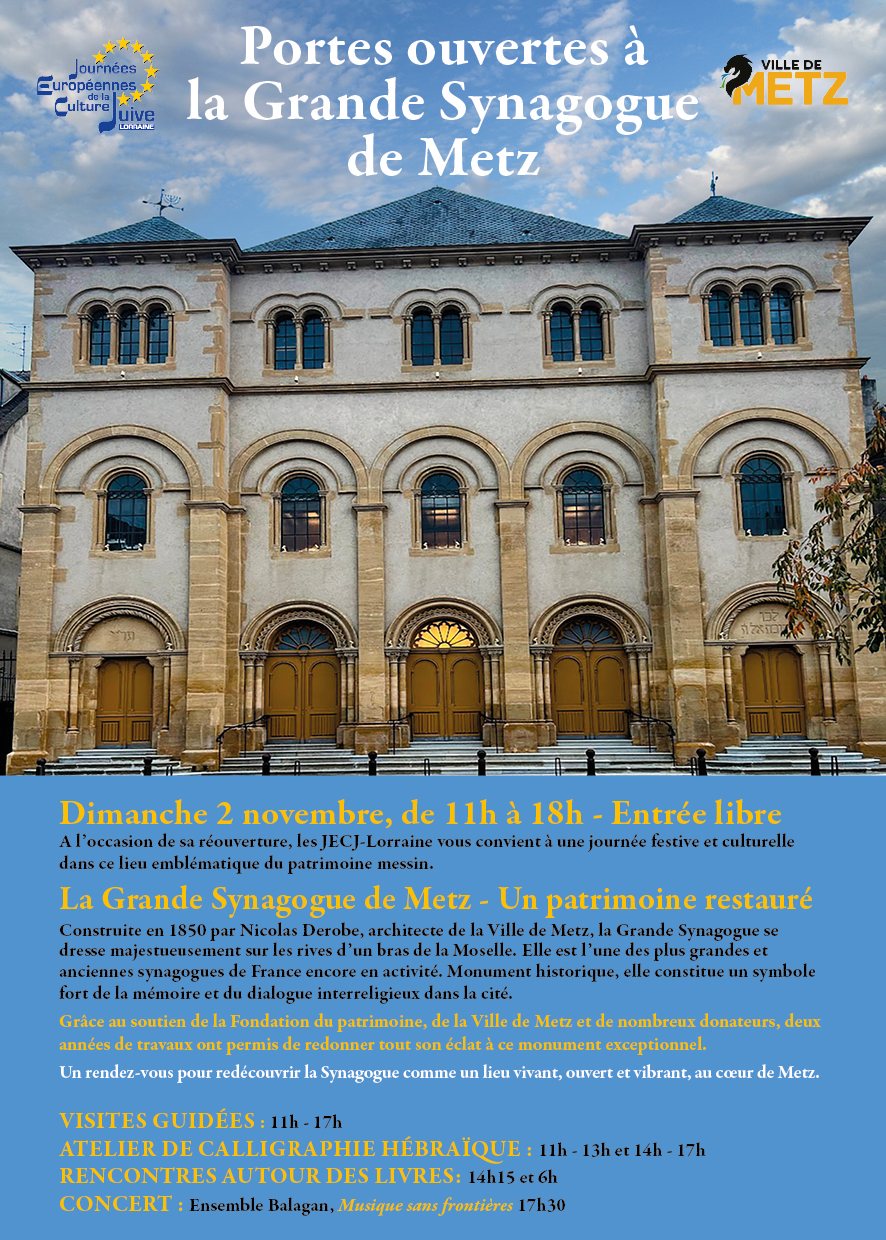 Réouverture synagogue R°V°